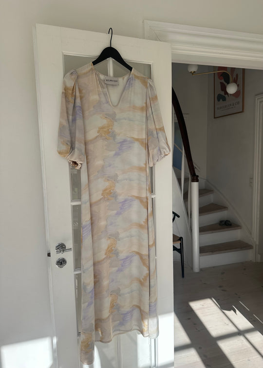 Helmstedt Camilla Dress Aurora Watercolor Print