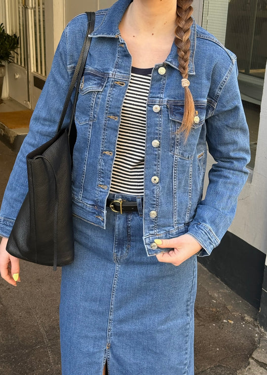 Part Two NicholiaPW Jacket Medium Dark Blue Denim
