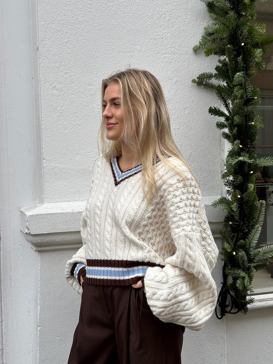 Gestuz GZtaiba pullover Egret