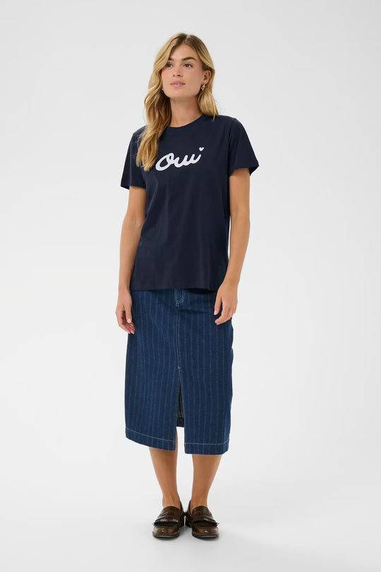 Saint Tropez Odine t-shirt navy