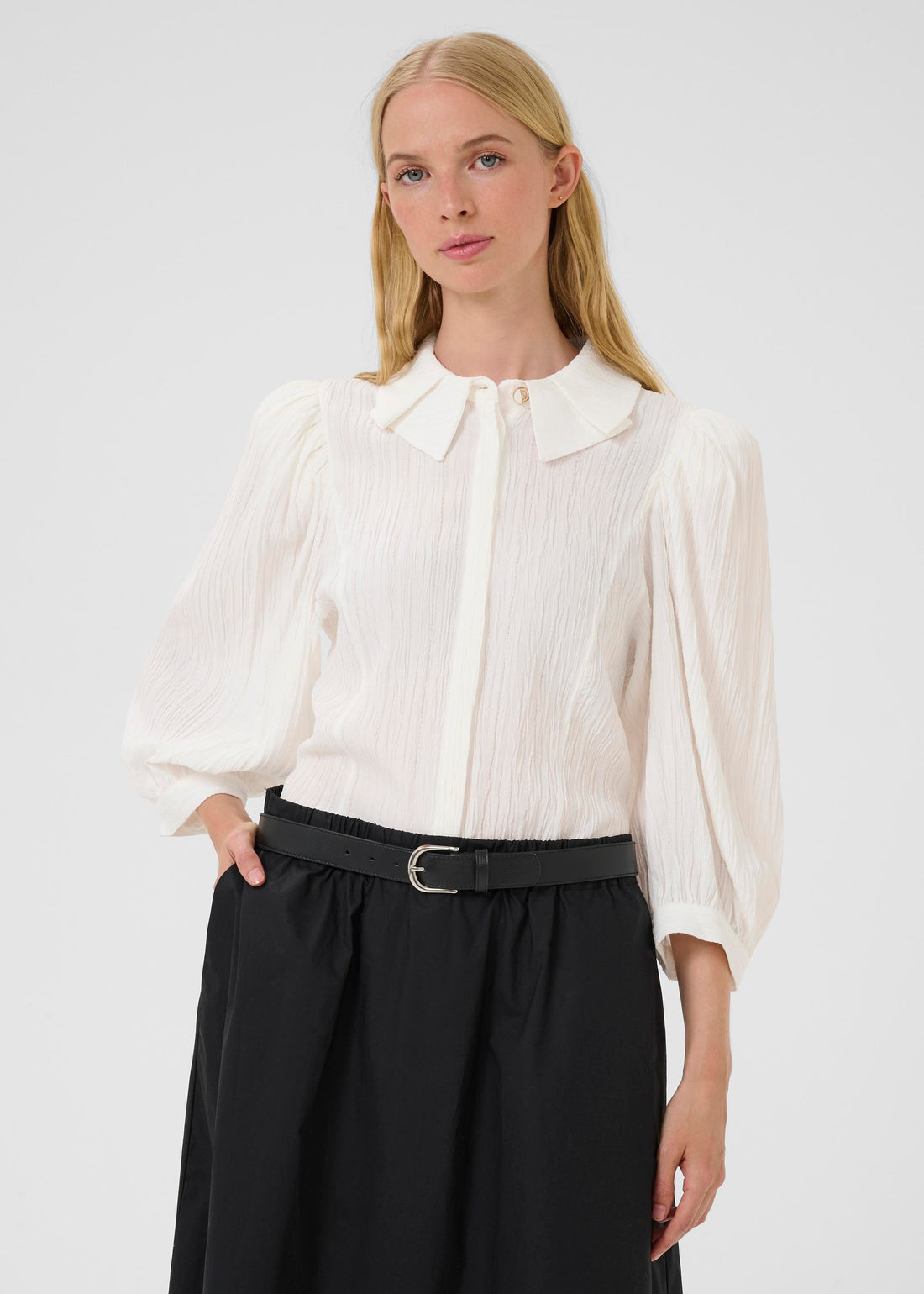 Karen by Simonsen FrostyKB Blouse Bright white