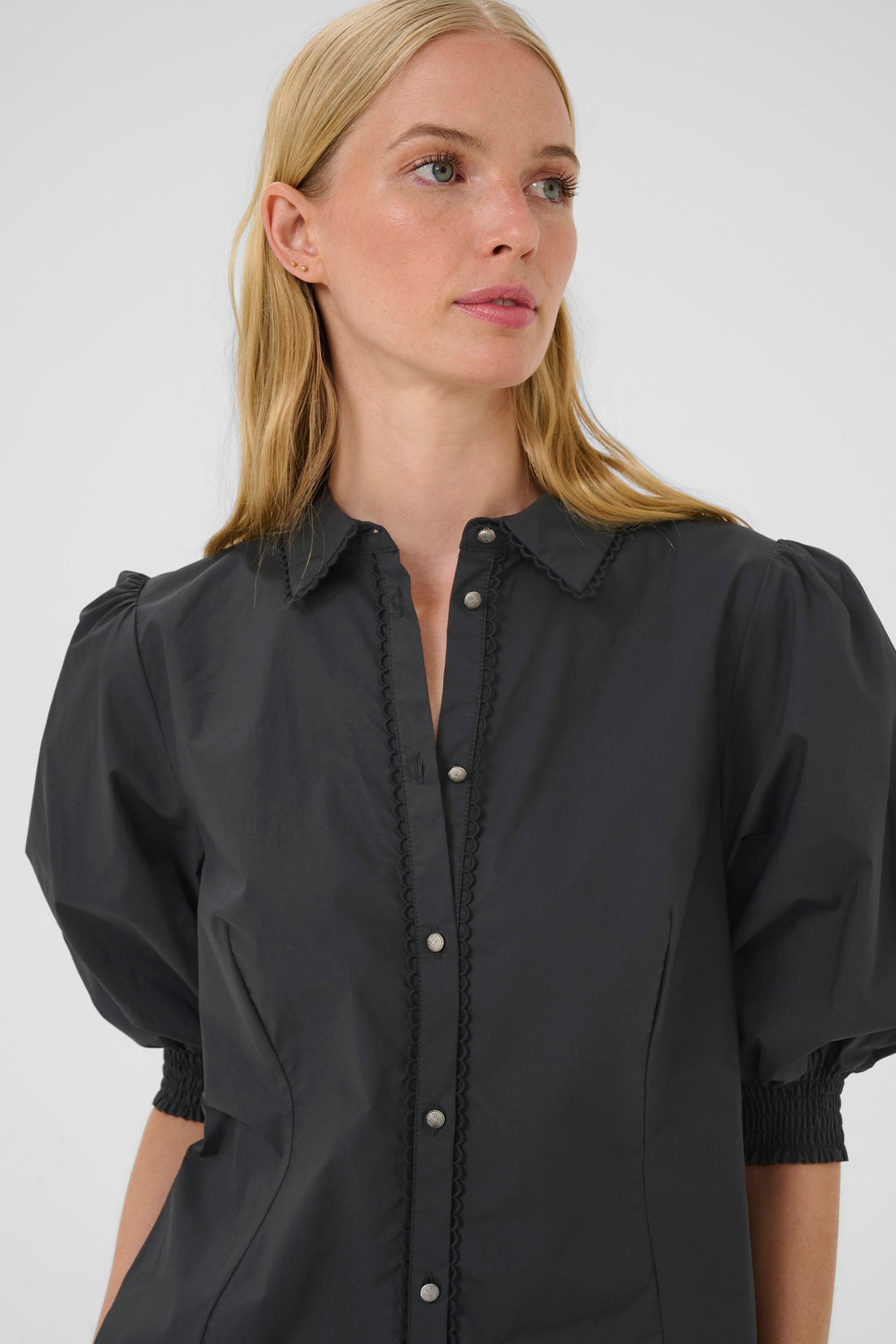 Karen By Simonsen ChillyKB blouse Meteorite (sort)