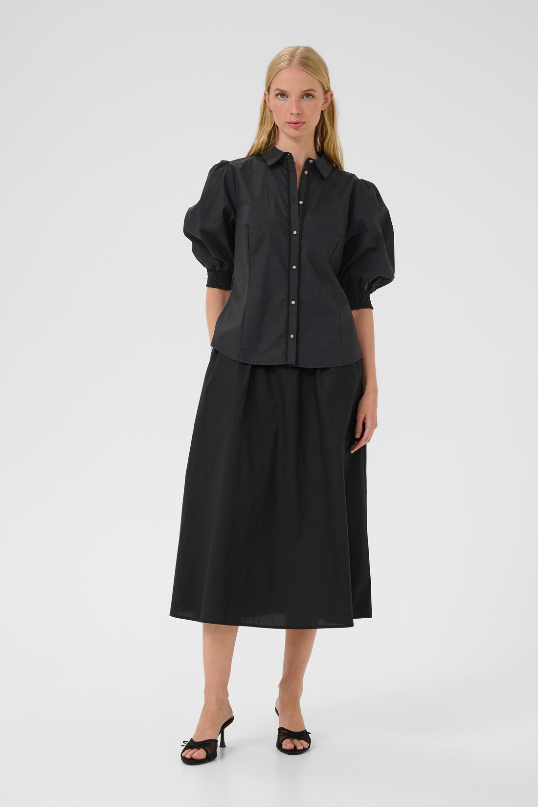 Karen By Simonsen ChillyKB blouse Meteorite (sort)