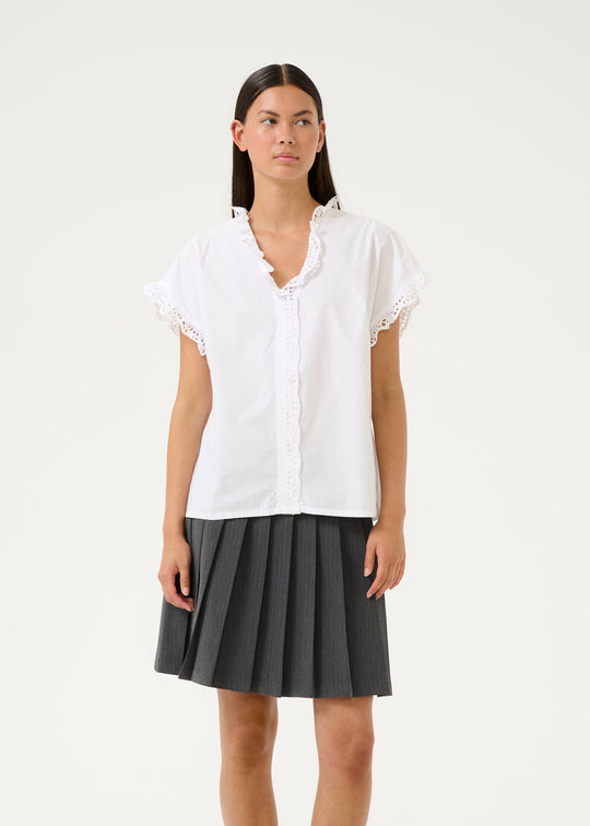 Karen by Simonsen CaliopeKB Blouse Bright White