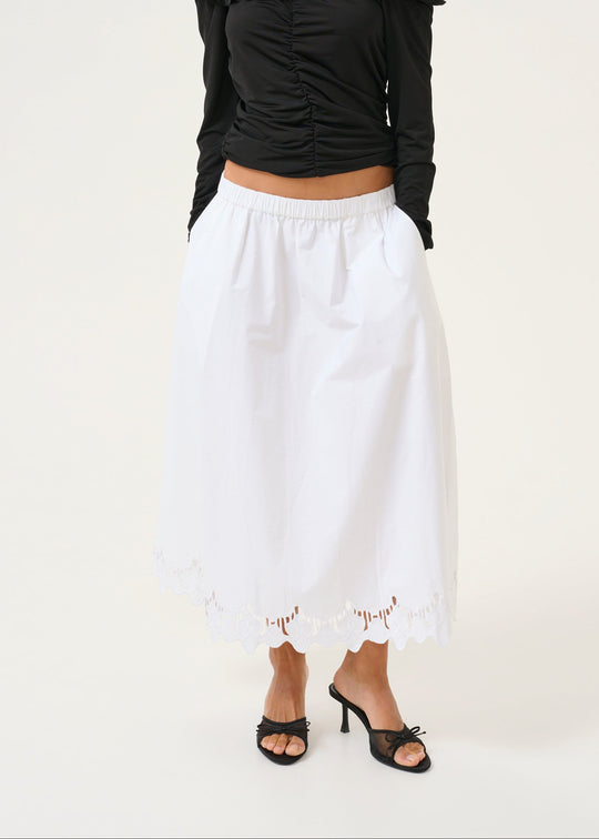 Karen By Simonsen KBvictoria Skirt Bright white