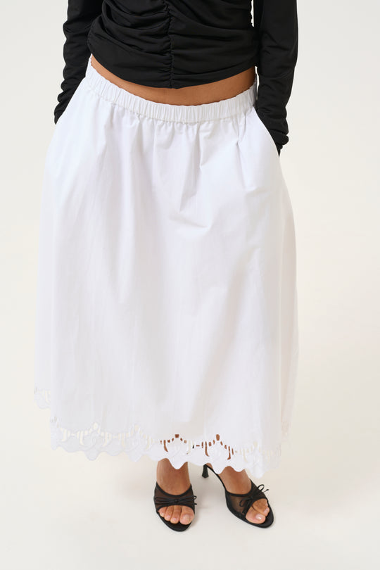 Karen By Simonsen KBvictoria Skirt Bright white