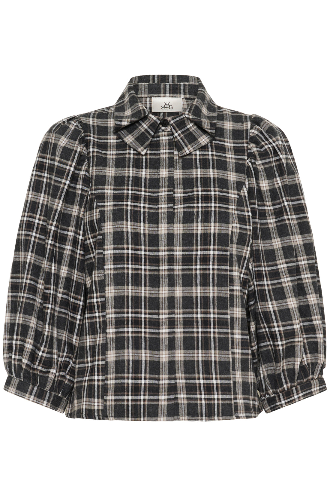 Karen by Simonsen KBBelis Frosty Blouse Thunderstorm Check