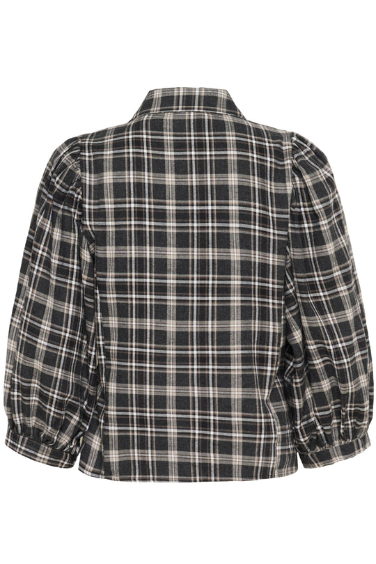 Karen by Simonsen KBBelis Frosty Blouse Thunderstorm Check