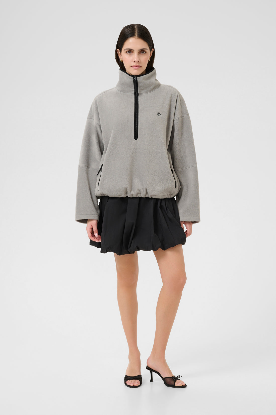 Karen by Simonsen KBWenna Fleece Pullover Flint Gray
