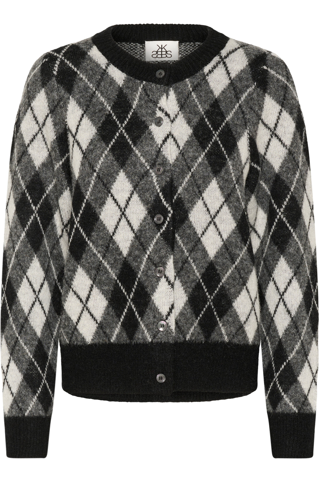 Karen by Simonsen KBConstantine Cardigan Black Harlequin
