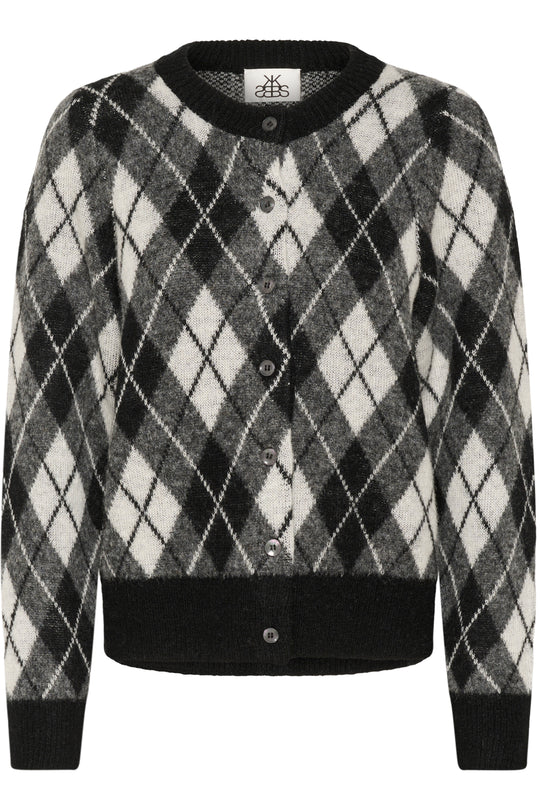 Karen by Simonsen KBConstantine Cardigan Black Harlequin