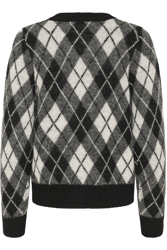 Karen by Simonsen KBConstantine Cardigan Black Harlequin