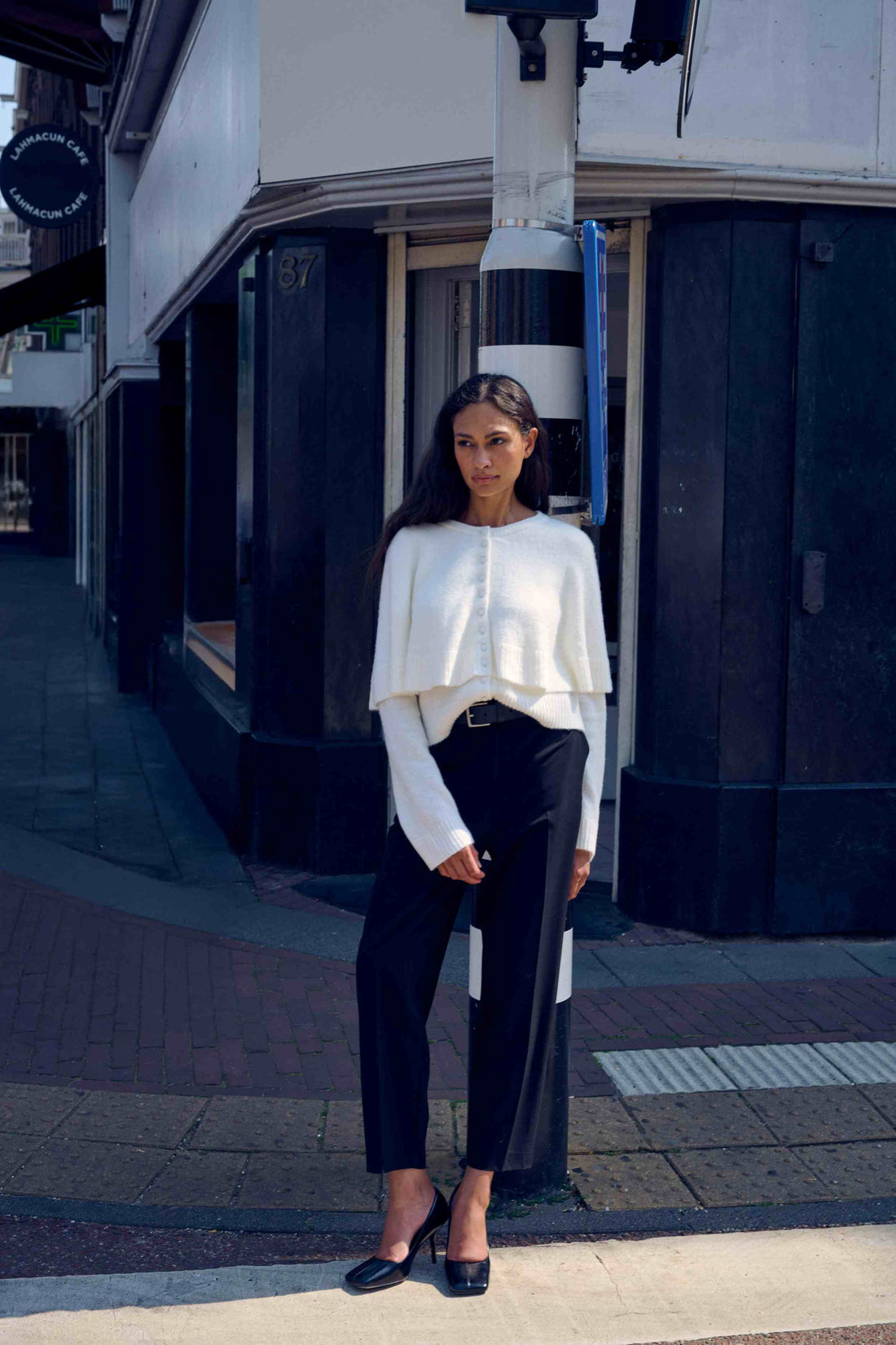 Karen by Simonsen KBRo Solid Milano Pants Carrot Meteorite (black)