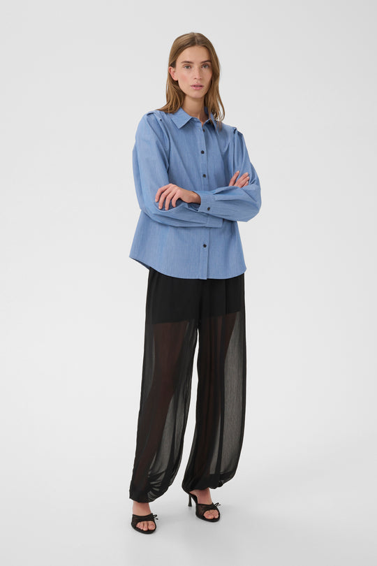 Karen by Simonsen KBRo Solid Shirt Coronet Blue
