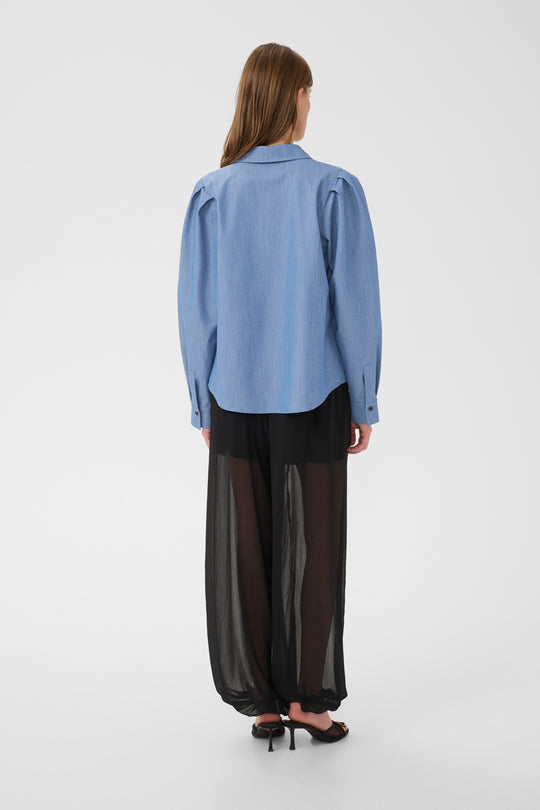 Karen by Simonsen KBRo Solid Shirt Coronet Blue