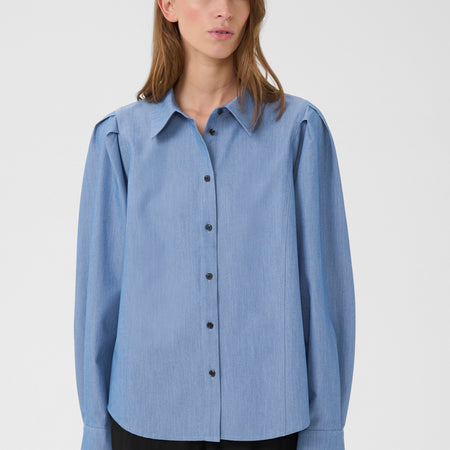 Karen by Simonsen KBRo Solid Shirt Coronet Blue