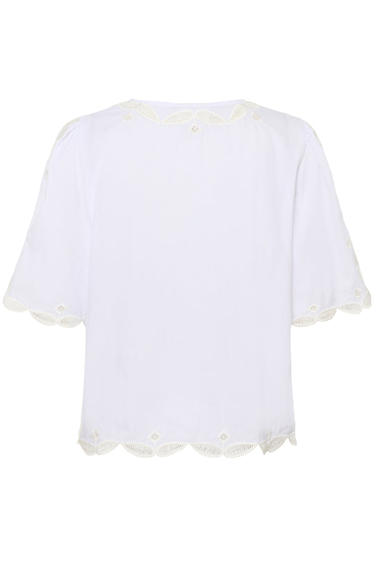 Karen by Simonsen KBErlinda Blouse Bright White