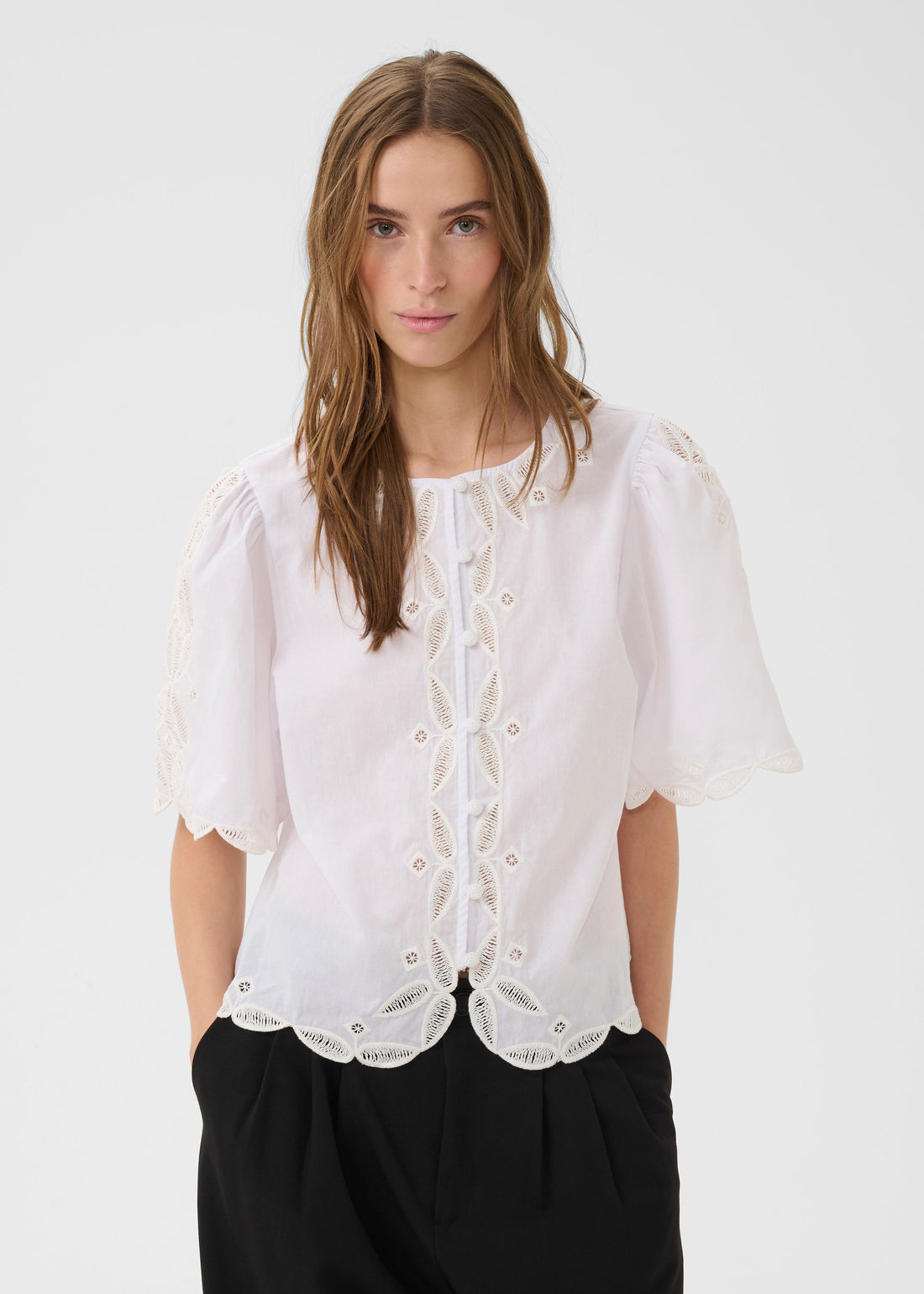 Karen by Simonsen KBErlinda Blouse Bright White