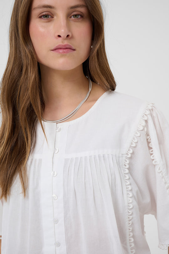 Karen by Simonsen KBFry Blouse Bright White