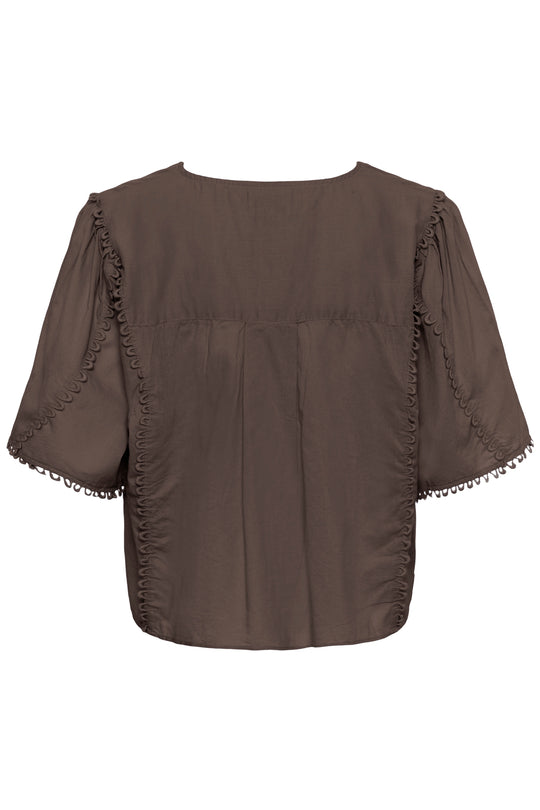 Karen by Simonsen KBFry Blouse Chocolate