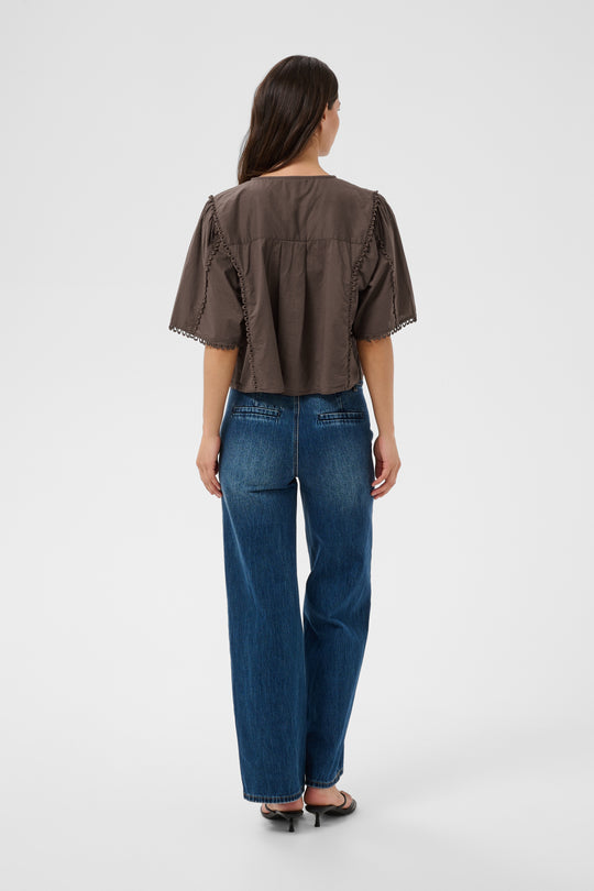 Karen by Simonsen KBFry Blouse Chocolate