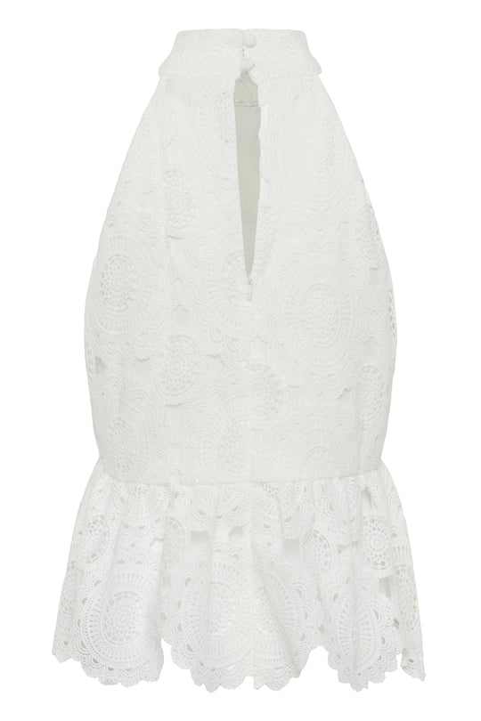 Karen by Simonsen KBFlora Top Bright White