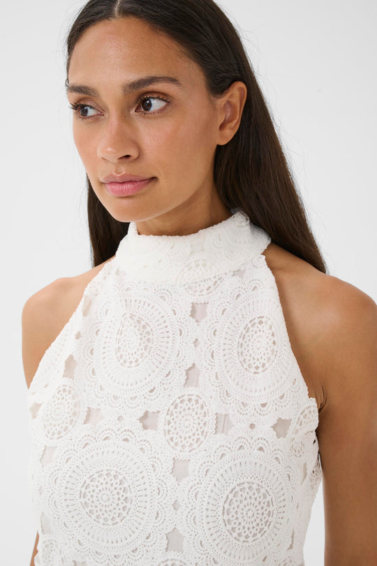 Karen by Simonsen KBFlora Top Bright White