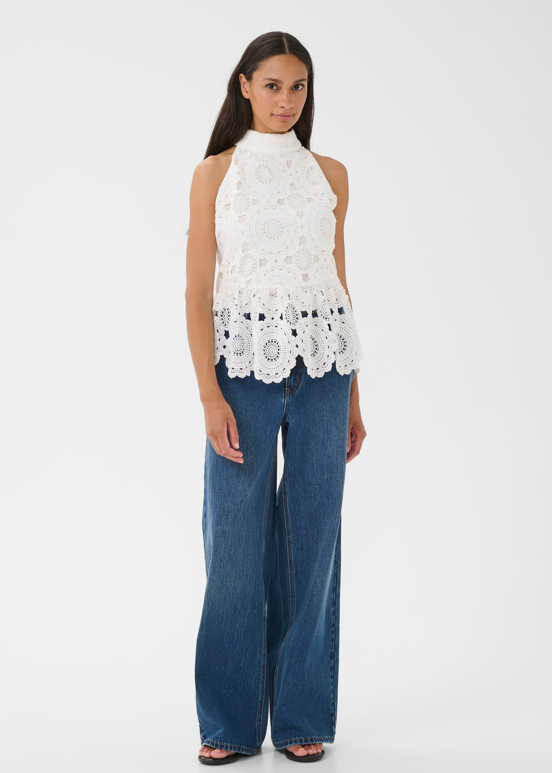 Karen by Simonsen KBFlora Top Bright White