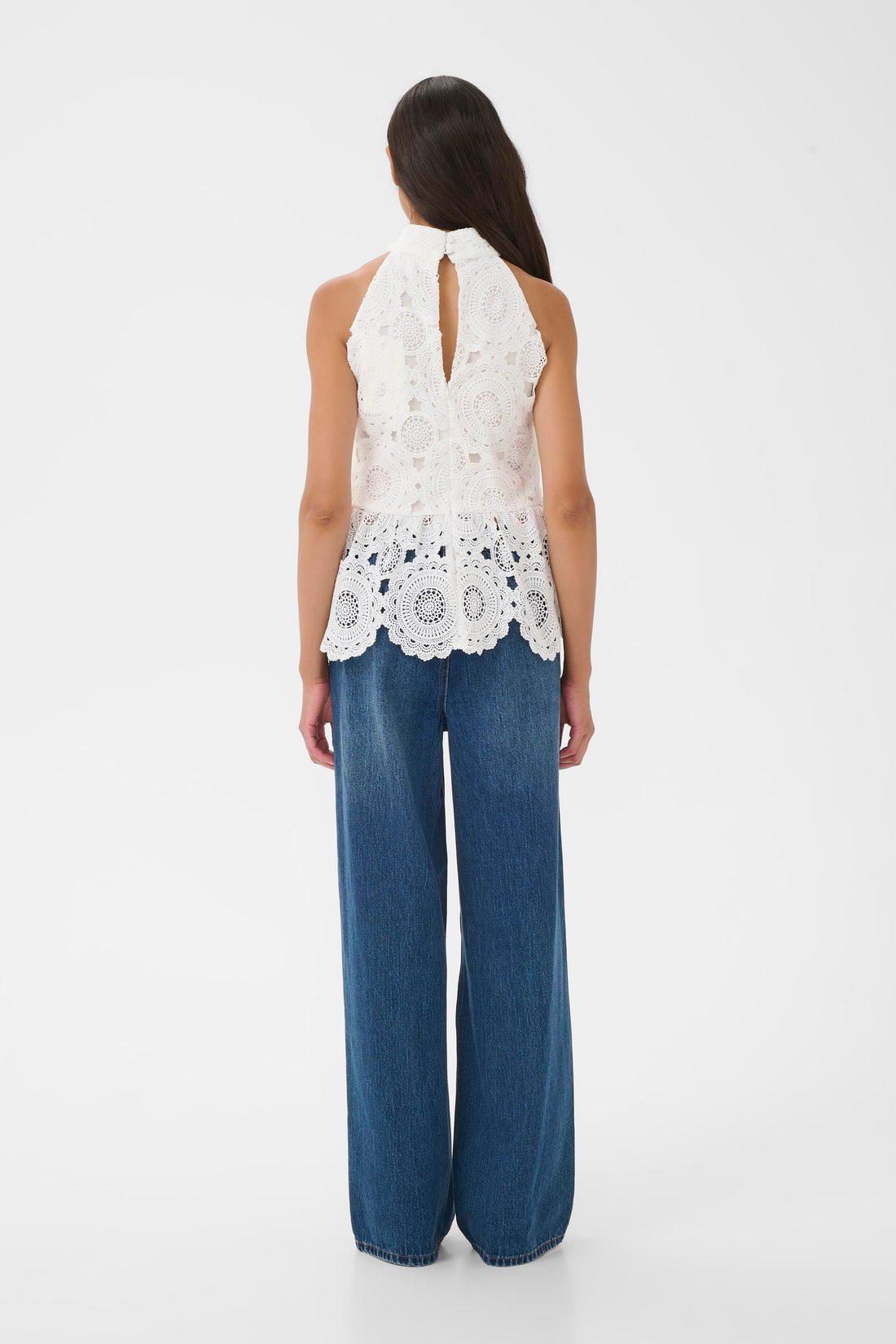 Karen by Simonsen KBFlora Top Bright White