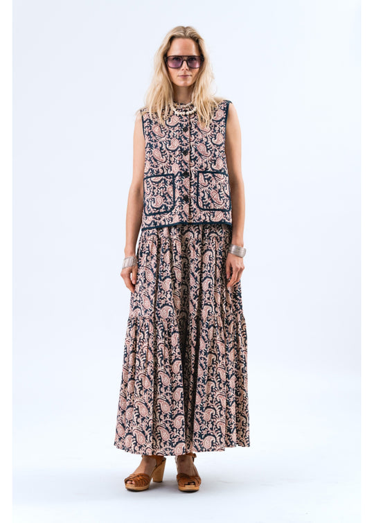 Lollys Laundry CairoLL Vest Graphic Print