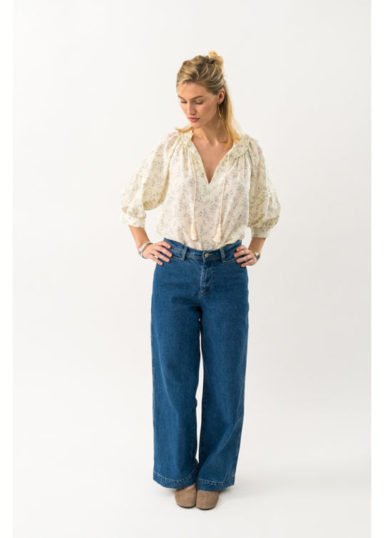 Lollys Laundry AlviLL Blouse 3/4 creme