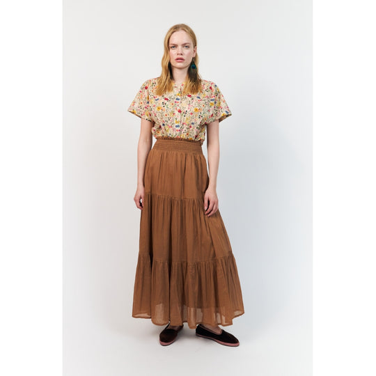 Lollys Laundry DiamondLL Maxi Skirt Camel
