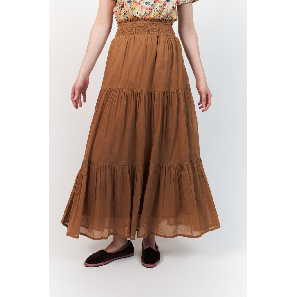 Lollys Laundry DiamondLL Maxi Skirt Camel