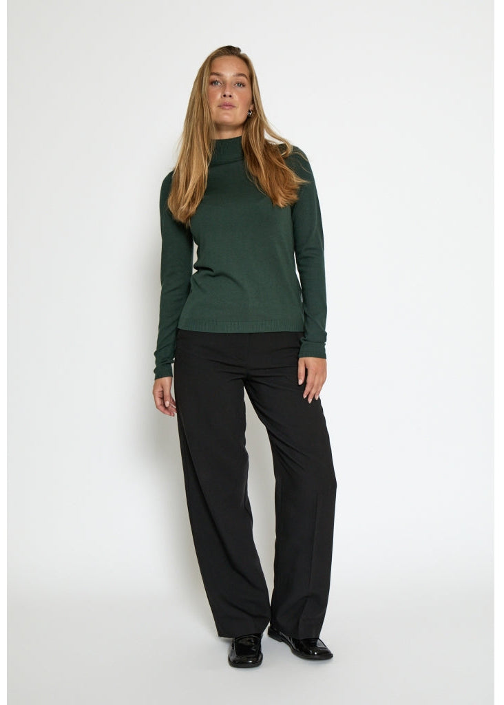 Minus MSLana Roll Knit Pullover 4112 Jungle Green