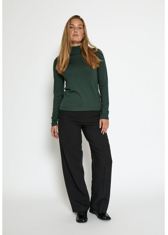 Minus MSLana Roll Knit Pullover 4112 Jungle Green