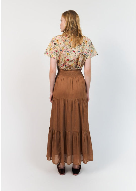 Lollys Laundry DiamondLL Maxi Skirt Camel