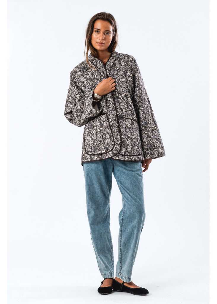 Lollys Laundry LuluLL Jacket 3/4 washed black