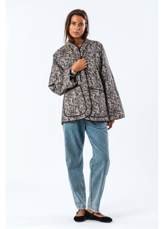 Lollys Laundry LuluLL Jacket 3/4 washed black