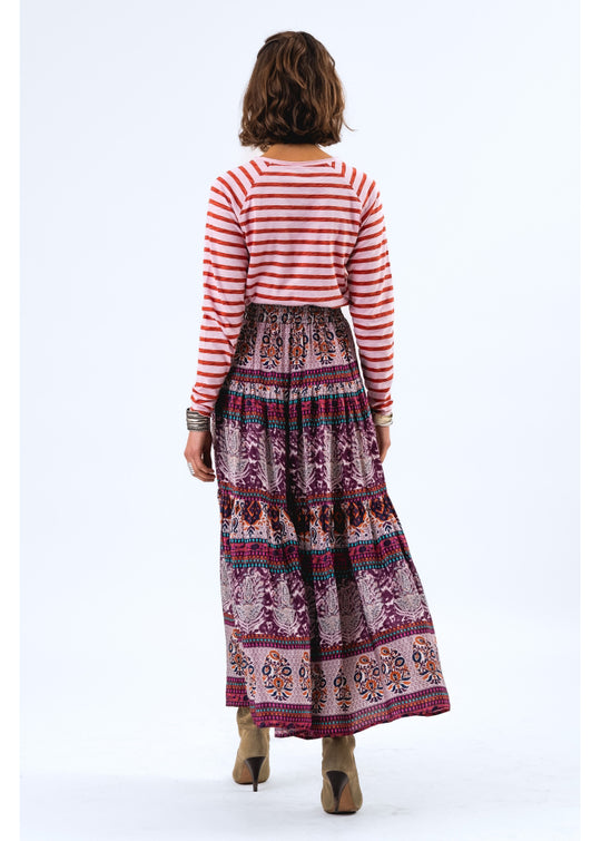 Lollys Laundry SunsetLL Maxi Skirt Flower print