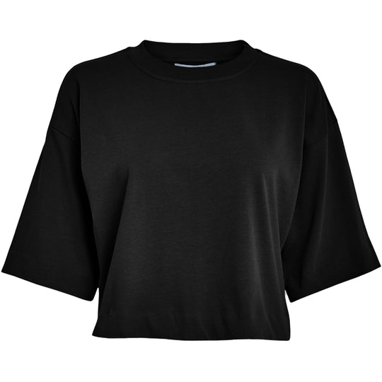 Minus MSGamma Cropped GOTS T-shirt Black