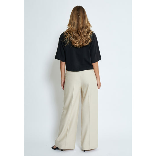 Minus MSGamma Cropped GOTS T-shirt Black