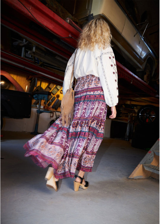 Lollys Laundry SunsetLL Maxi Skirt Flower print