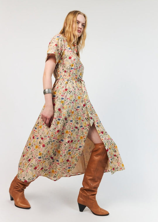 Lollys Laundry BlakeLL Midi Dress SS Flower Print
