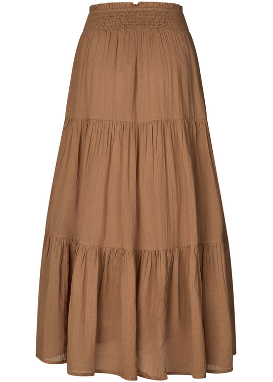 Lollys Laundry DiamondLL Maxi Skirt Camel