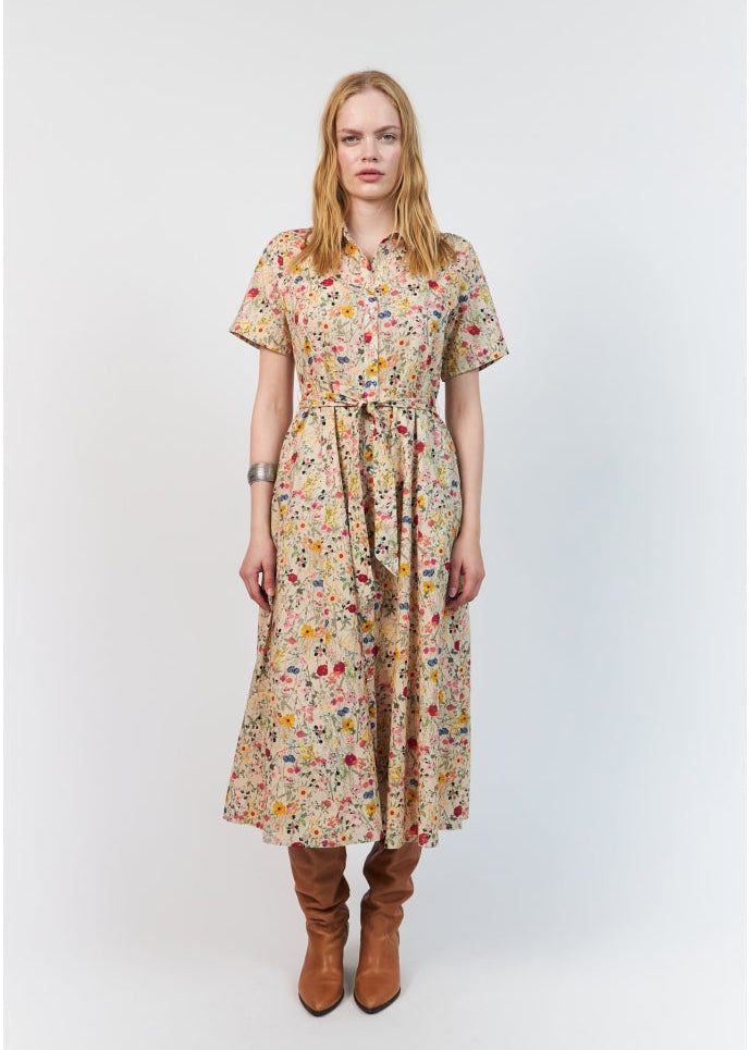 Lollys Laundry BlakeLL Midi Dress SS Flower Print