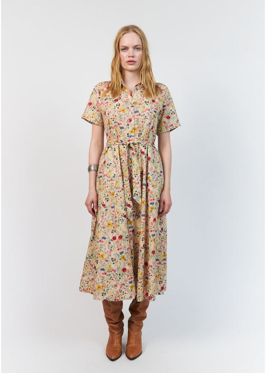 Lollys Laundry BlakeLL Midi Dress SS Flower Print