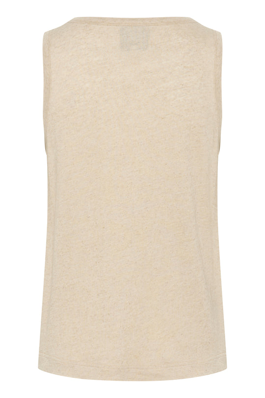 My Essential Wardrobe LisaMW Top Oatmeal Melange