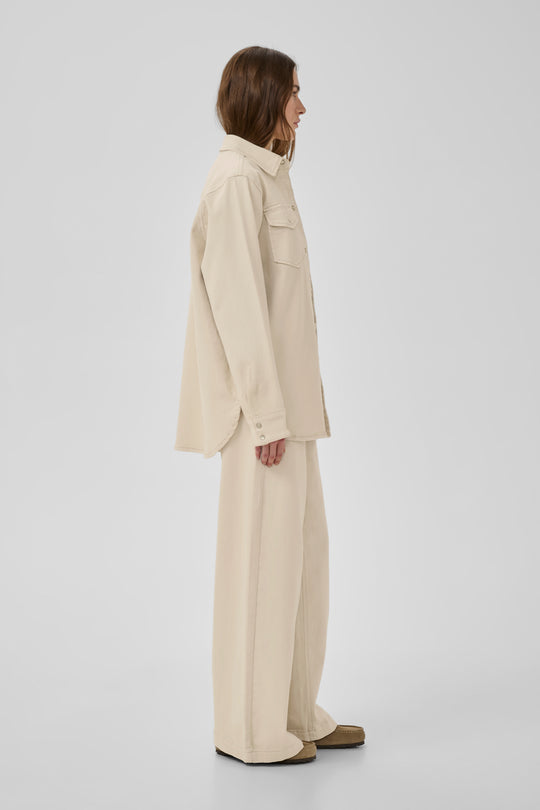 My Essential Wardrobe DangoMW 157 High X-Wide Oatmeal