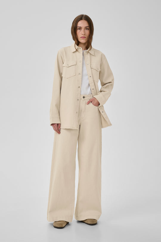 My Essential Wardrobe DangoMW 157 High X-Wide Oatmeal