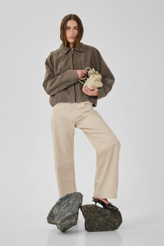 My Essential Wardrobe DangoMW 157 High X-Wide Oatmeal